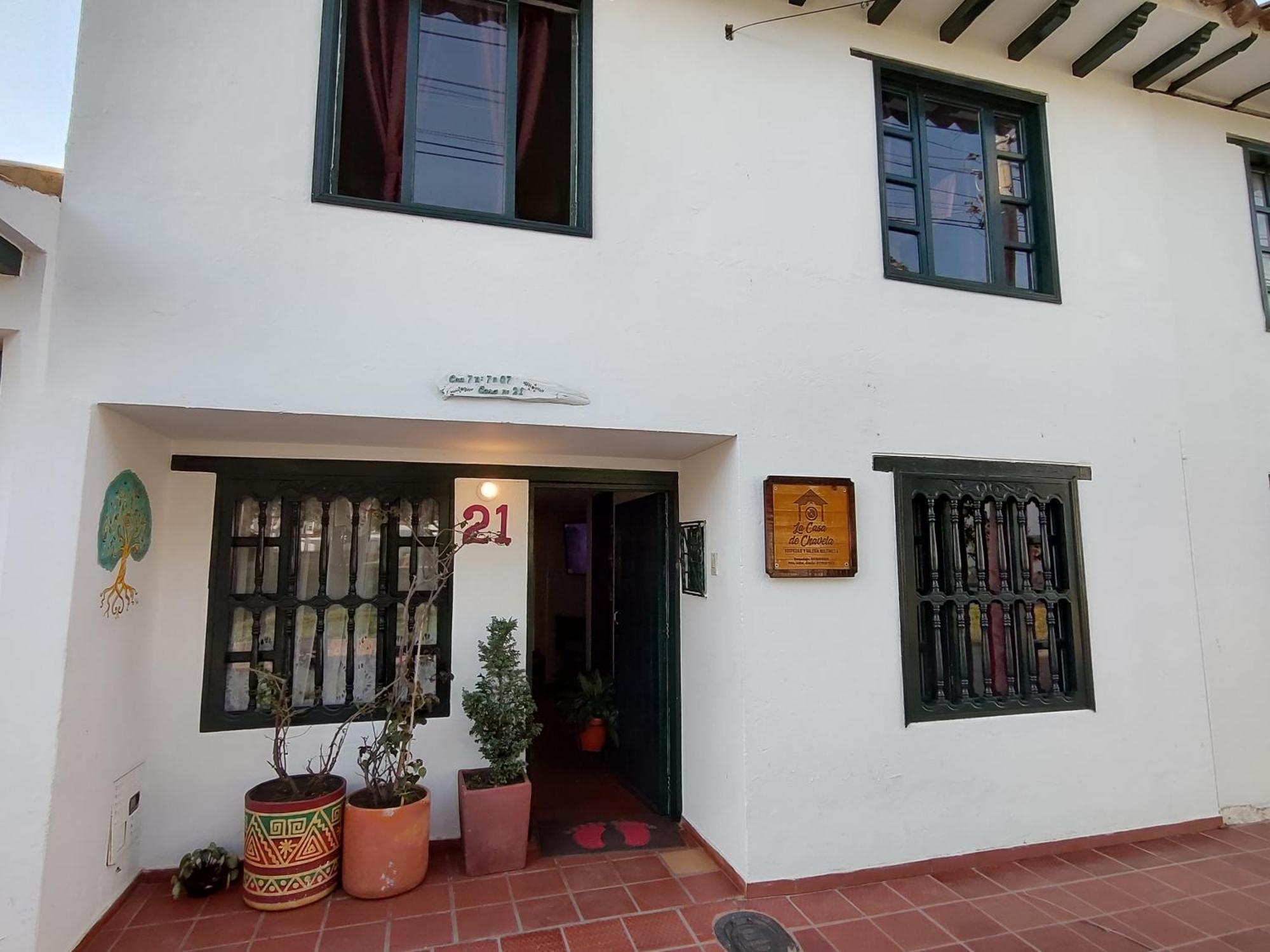 Hospedaje La Casa De Chavela Centro Historico ビージャ・デ・レイバ エクステリア 写真